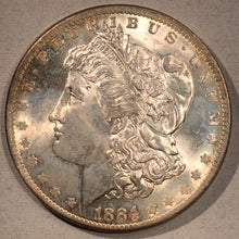 1884 O/O  Morgan Dollar, MS64 light toning