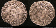 Sweden, 1634 - 1 Ore - KM153, VF - crude