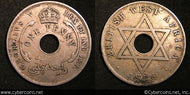 British West Africa, 1926, 1 Penny,X F, KM9