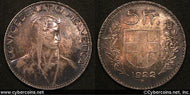 Switzerland, 1922, 5 Francs, XF, KM 37 -