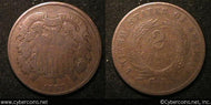 1867 Two Cent Piece G