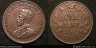 1930, Canada cent, KM28, XF. A couple tiny