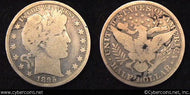 1895 Barber Half Dollar, Grade= G