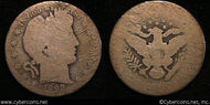 1898-O Barber Half Dollar, Grade= AG