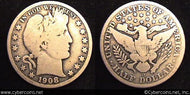 1908-O Barber Half Dollar, Grade= G