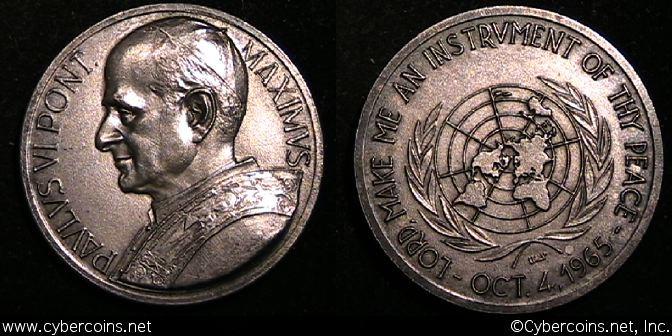 People - Pope Paul VI issued by the UN?, about