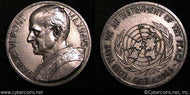 People - Pope Paul VI issued by the UN?, about