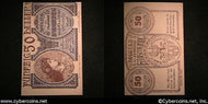 Austrian notgeld, Bausmering, 50 Heller, UNC.