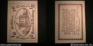 Austrian notgeld, Puchberg, 10 Heller, UNC