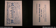 Austrian notgeld, Dross, 20 Heller, UNC