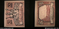 Austrian notgeld, Abtenau, 50 Heller, UNC.