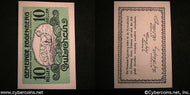 Austrian notgeld, Eggenberg, 10 Heller, UNC