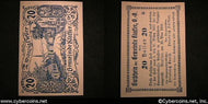 Austrian notgeld, Klasser, 20 Heller, UNC