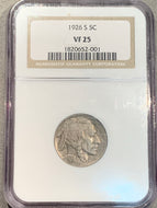 1926-S Buffalo Nickel, NGC VF25