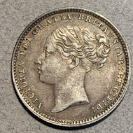 Great Britain, 1886, Shilling, XF KM734.4