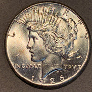 1926 Peace Dollar, Grade= MS64