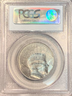 1 Kennedy Half Dollar Error, PCGS AU50, one of a kind error with numerous errors