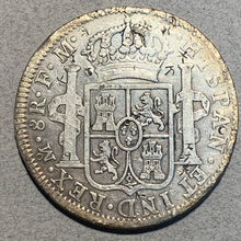 Mexico, 1795, 8 Reales, F, chop marks