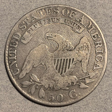 1826 Capped Bust Half Dollar, F
