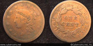 1838, VG   Coronet Head Large Cent.