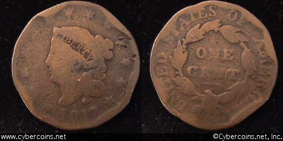 1817, G Coronet Head Large Cent.