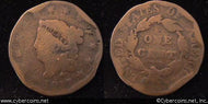 1817, G Coronet Head Large Cent.