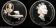 Twenty Dollar, 1992, KM225, Proof