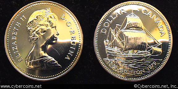 1979, Canada dollar, KM124, Spec/PL. Nice