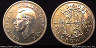 Great Britain, 1950, 1/2 crown,   Proof, KM879