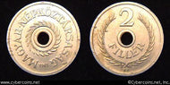 Hungary, 1965,  2 filler, BU, KM456