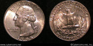 1945 Washington Quarter, Grade= MS64