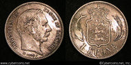 Denmark, 1876, Krone, KM797.1, VF