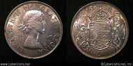 1953 LD w/o ss, Canada 50 cent, KM53, AU