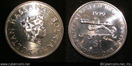 Brunei, 1970, Dollar, KM14, proof - trace