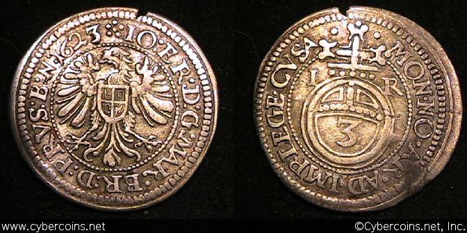 Germany/Brandenburg-Ansbach, 1623, 3