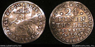 Germany/Stolberg-Stolberg, 1724IIG, 1/24