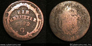 Germany/Constance, 1772G, Kreuzer, KM26,