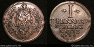 Germany/Goslar, 1738HCRS, Pfennig, KM107