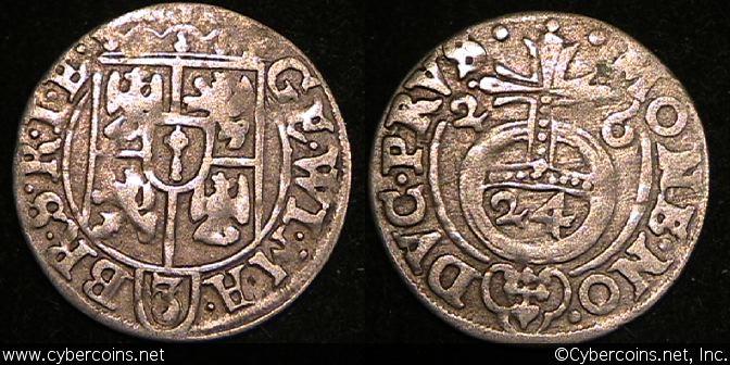 Germany/Brandenburg, 1626, 1/24 thaler,