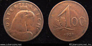 Austria, 1923,  100 kronen, VF, KM2832
