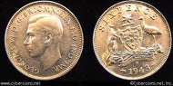 Australia, 1943, 6 pence, AU, KM38