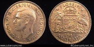 Australia, 1942, 1 florin, AU, KM40