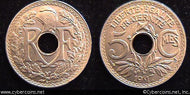 France, 1917, 5 centimes, UNC, KM865