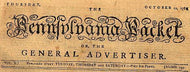 Philadelphia, Pennsylvania Packet, 1781 October