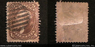 US #76 5 Cents Jefferson - Used - some details