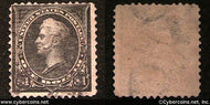 US #276 Dollar Perry - Used - medium/light