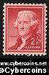 Scott 1033 mint 2c - Thomas Jefferson