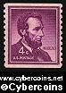 Scott 1058 mint 4c - Abe Lincoln