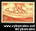Scott 1061 mint 3c - Kansas Territory Centennial