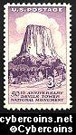 Scott 1084 mint sheet 3c (50) - 50th Anniversary of Devil's Tower
